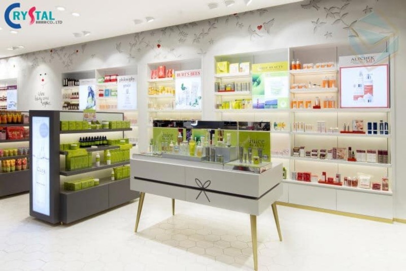 phong cách thiết kế nội thất showroom đẹp - Crystal Design TPL