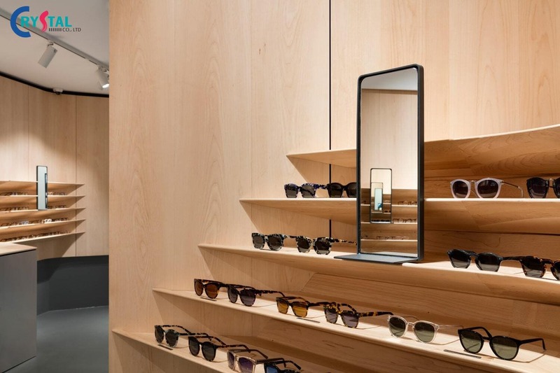 phong cách thiết kế nội thất showroom - Crystal Design TPL