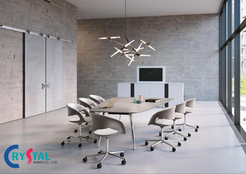 thi công nội thất văn phòng hcm - Crystal Design TPL