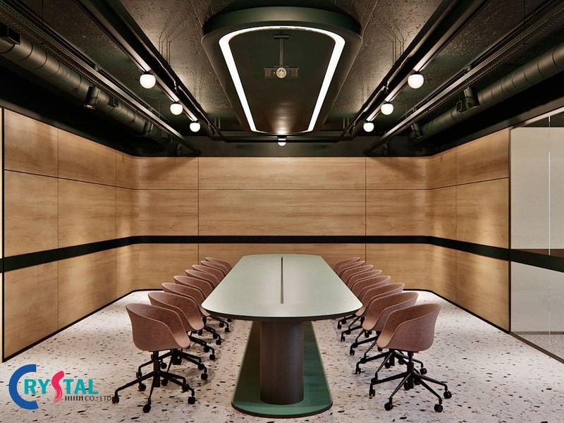thiết kế nội thất văn phòng tại hcm - Crystal Design TPL