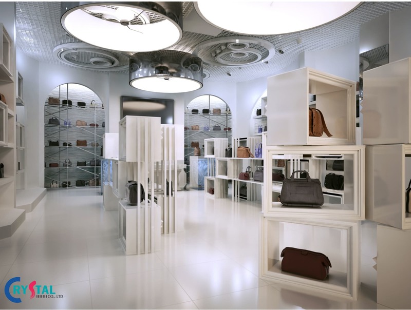 dịch vụ thiết kế nội thất phòng trưng bày theo yêu cầu thiết kế showroom nội thất đẹp