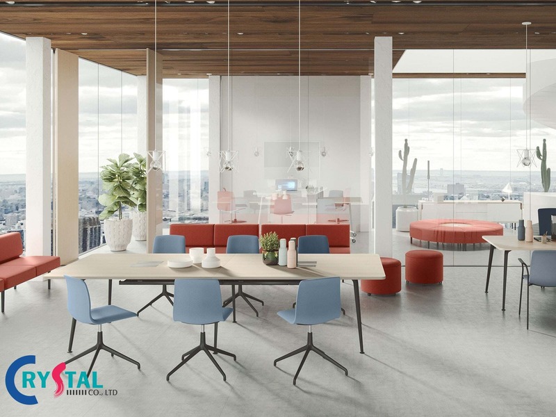 thiết kế thi công nội thất văn phòng hcm - Crystal Design TPL