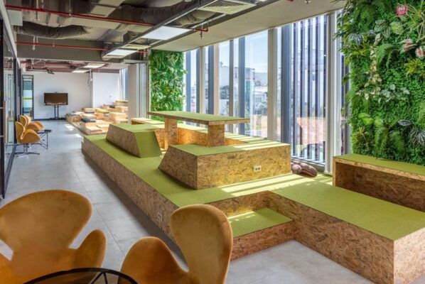 mẫu thiết kế văn phòng nhà xưởng