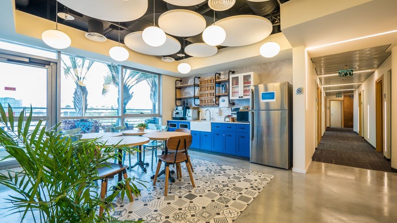 thiết kế pantry văn phòng giúp mang lại sự thoải mái cho nhân viên