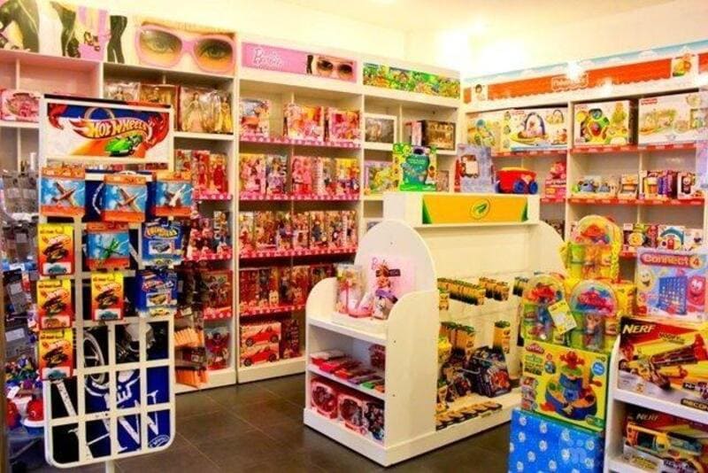 thiết kế cửa hàng đồ chơi cho bé