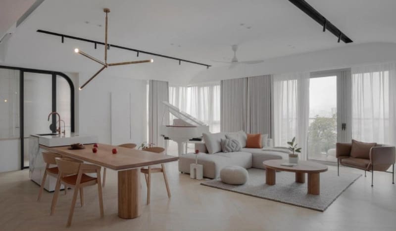 các tông màu trong thiết kế nội thất - Crystal Design TPL