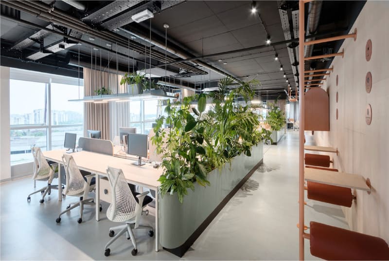 Văn phòng mở sẽ giúp các doanh nghiệp tối ưu được diện tích thiết kế văn phòng