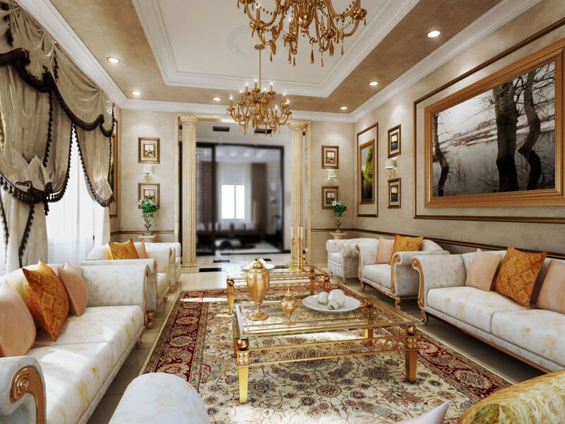 thiết kế nội thất chung cư phong cách Luxury - Crystal Design TPL