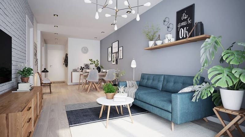 thiết kế nội thất phong cách scandinavian