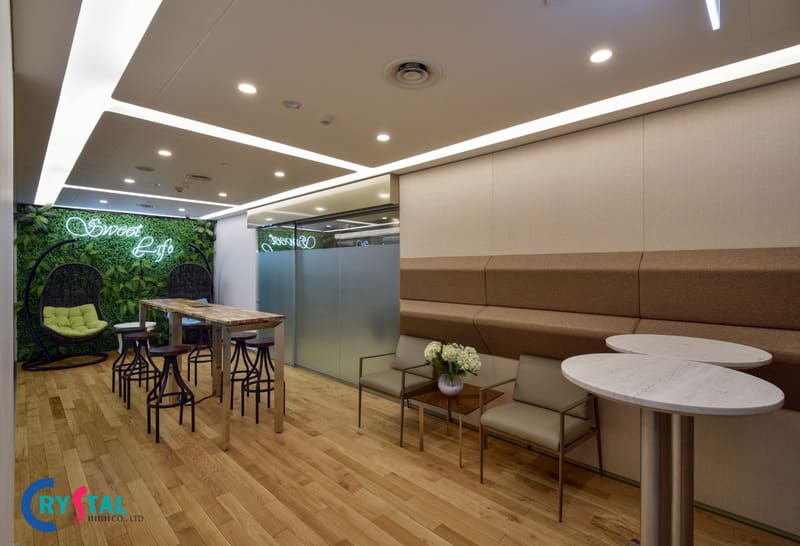 màu sắc trong thiết kế nội thất văn phòng - Crystal Design TPL