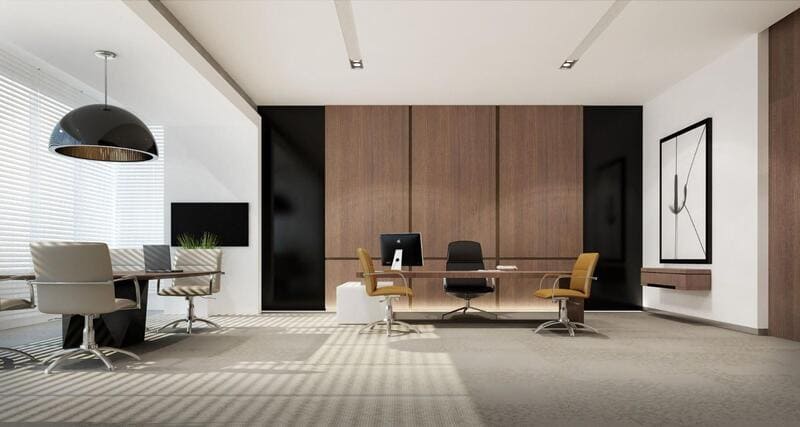 thiết kế nội thất văn phòng công ty hcm - Crystal Design TPL