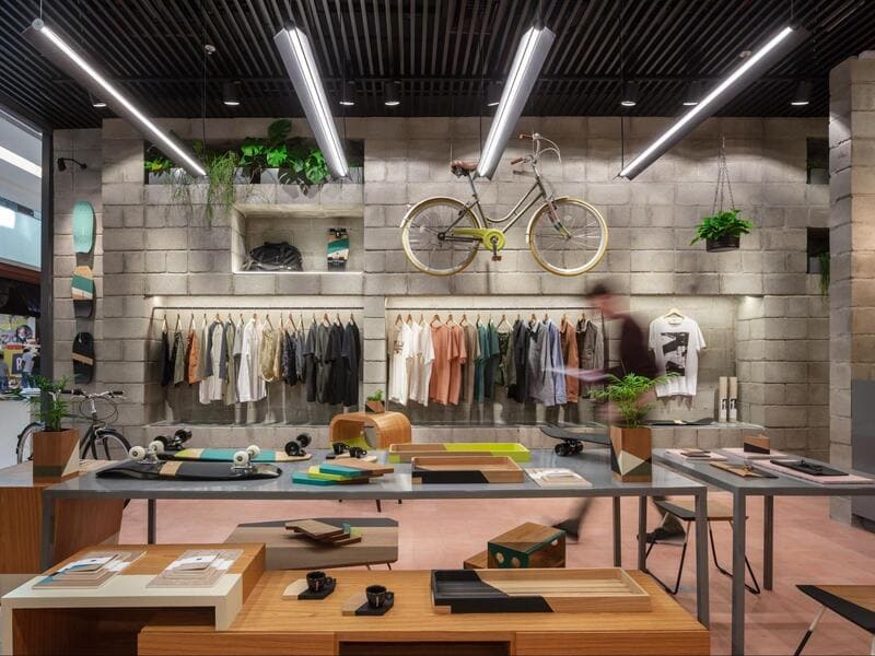 thiết kế shop nội thất - Crystal Design TPL