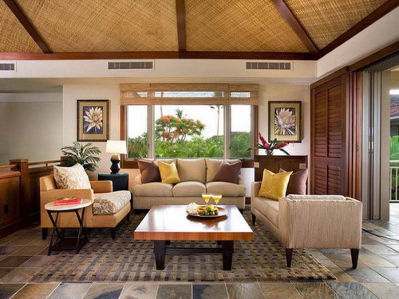 phong cách thiết kế nội thất tropical