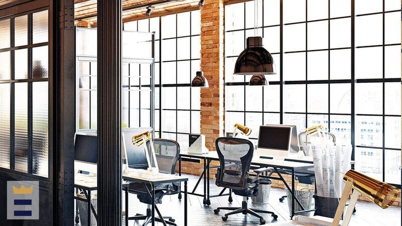 dịch vụ thi công thiết kế văn phòng hcm - Crystal Design TPL