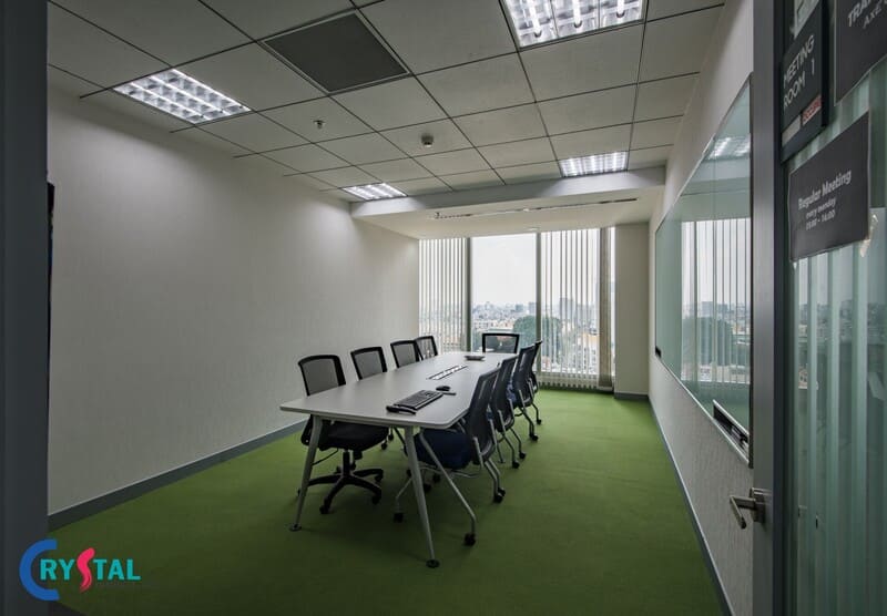 thiết kế nội thất phòng họp - Crystal Design TPL