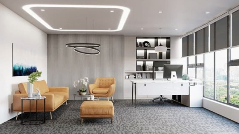 yếu tố ảnh hưởng đến việc thiết kế nội thất văn phòng - Crystal Design TPL