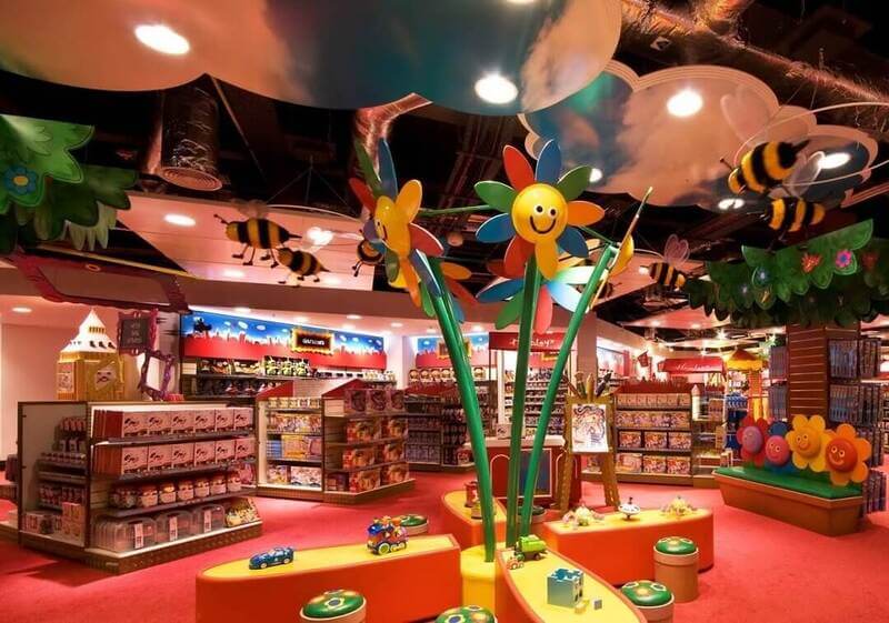 thiết kế cửa hàng đồ chơi trẻ em ấn tượng