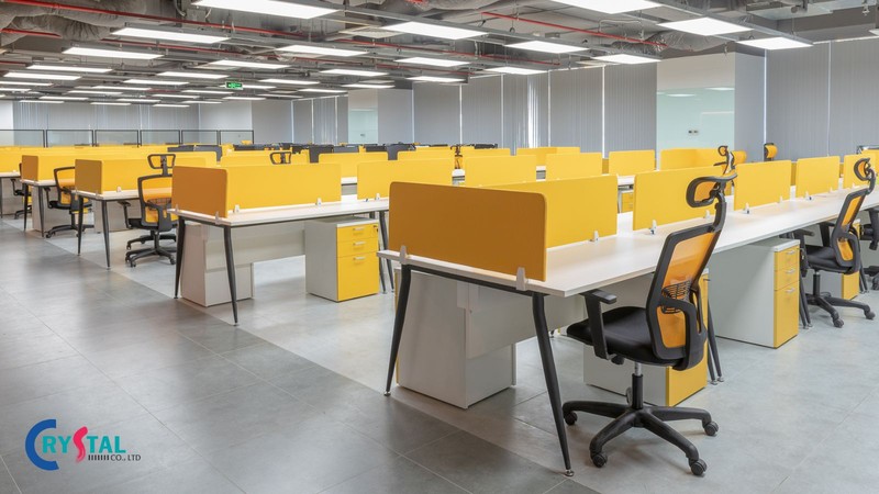 tuân thủ nguyên tắc thiết kế nội thất văn phòng giúp nâng cao sự chuyên nghiệp
