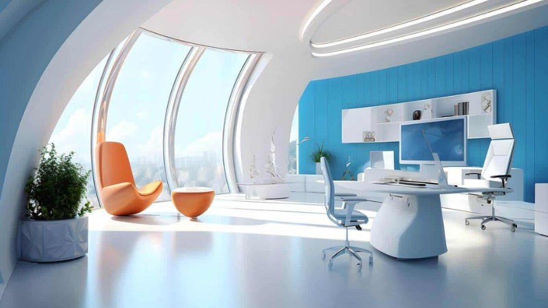 Thiết kế nội thất văn phòng tối ưu ánh sáng tự nhiên