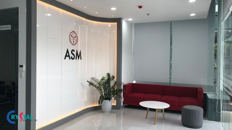thiết kế văn phòng công nghệ ASM Pacific Technology
