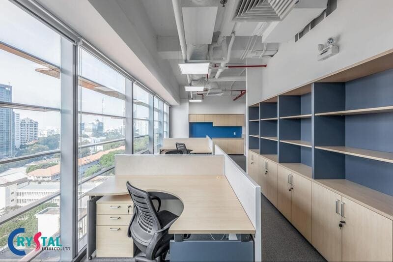 Crystal Design TPL – Địa chỉ thiết kế nội thất văn phòng luật chuyên nghiệp, uy tín