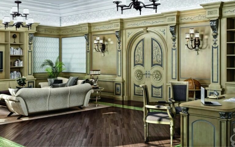 Tổng hợp hơn 5 mẫu thiết kế nội thất văn phòng cổ điển chuyên nghiệp và sang trọng