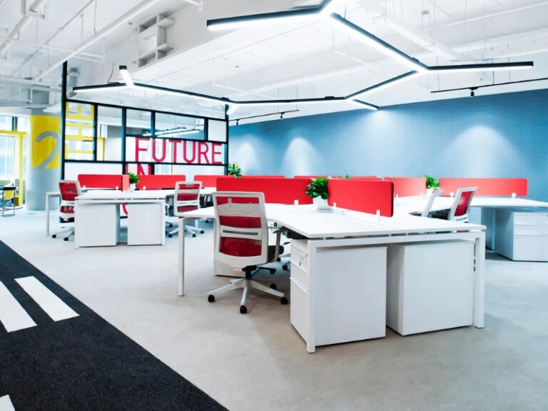 màu sắc trong thiết kế nội thất văn phòng