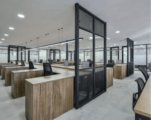 Mẫu thiết kế văn phòng nhà máy hiện đại