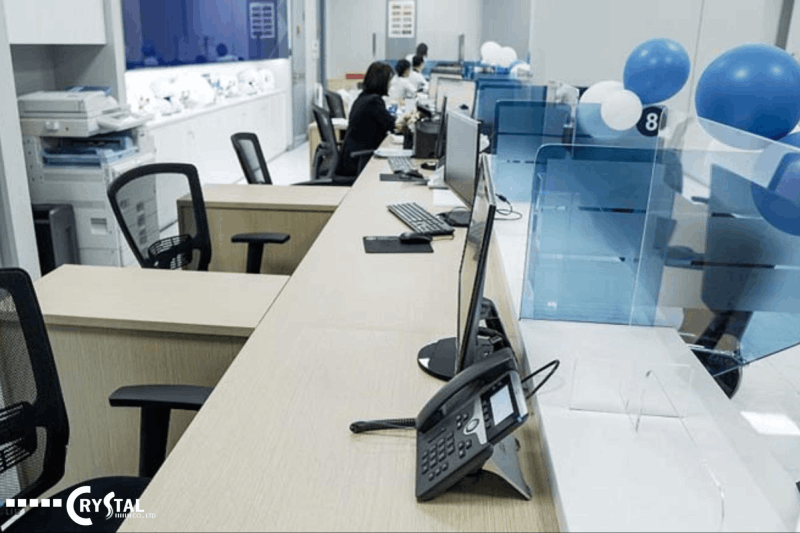 Trang thiết bị trong thiết kế văn phòng bất động sản