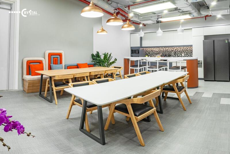 Mẫu thiết kế văn phòng thông min KIM OFFICE đảm bảo không gian sinh hoạt chung lý tưởng