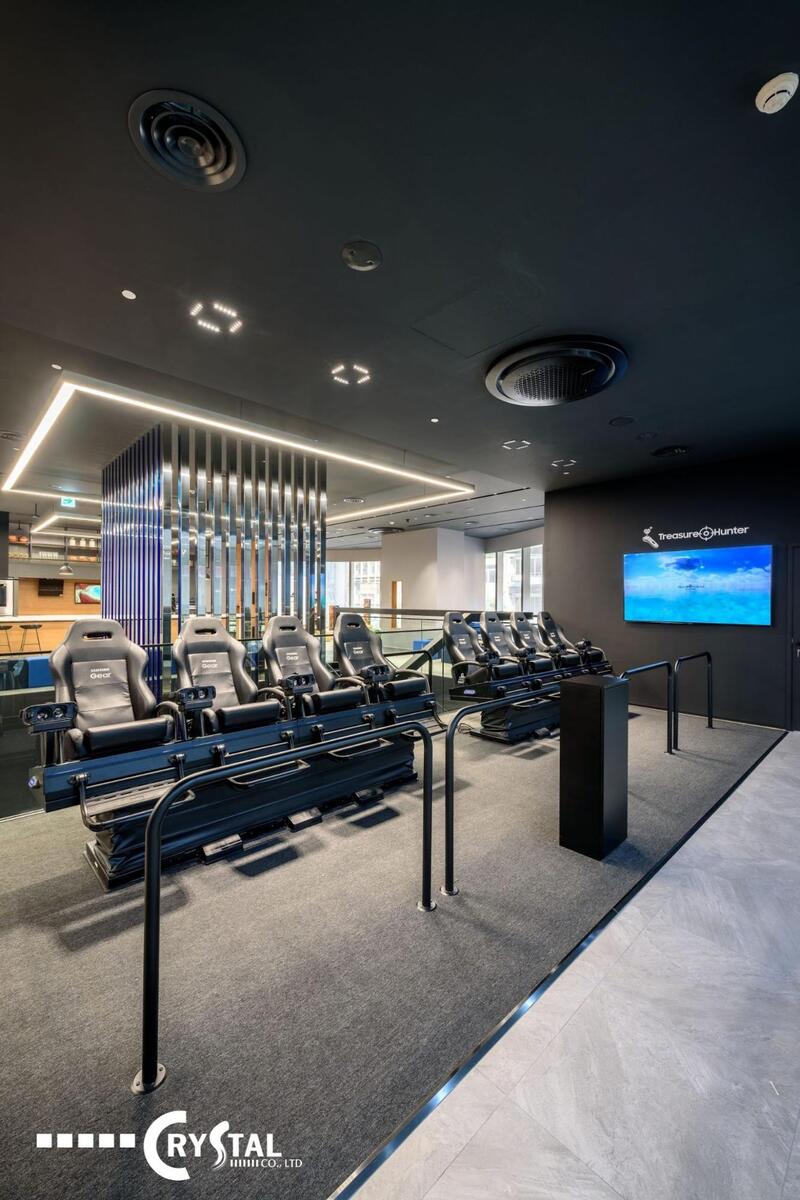 Showroom có không gian trải nghiệm công nghệ thực tế ảo