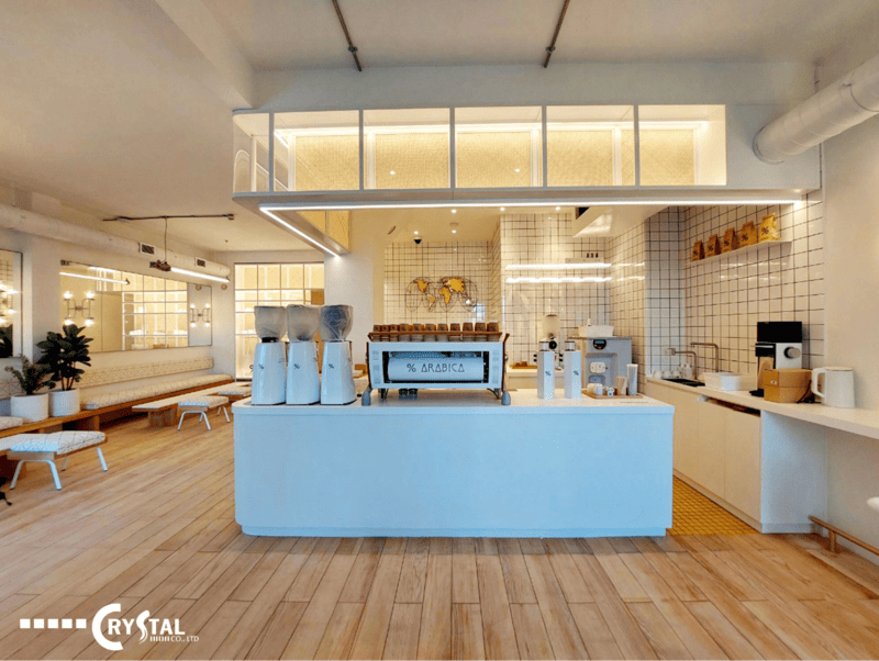 mẫu tư vấn thi công nội thất showroom theo yêu cầu hướng đến không gian ấm cúng