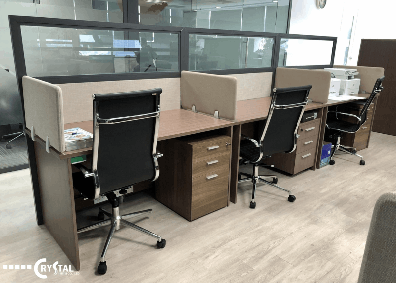 Mỗi nhân viên sẽ được sắp xếp một tủ cá nhân riêng