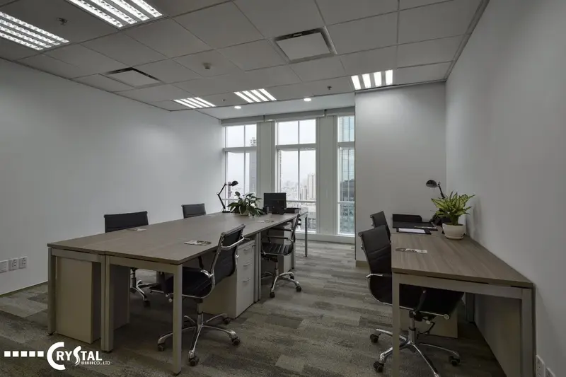 Văn phòng theo mô hình coworking Space chú trọng thiết kế hiện đại, tối ưu công năng sử dụng.