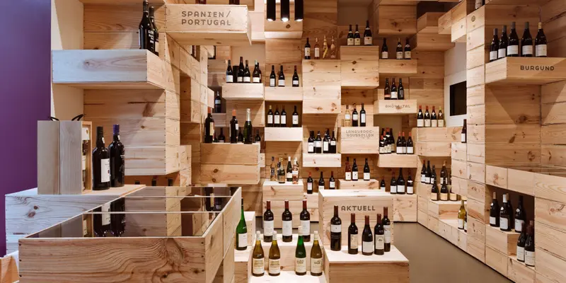 Showroom rượu phong cách Urban chic - Nguồn ảnh: OOS AG