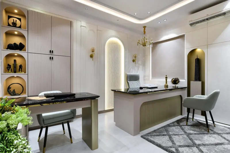 Đối xứng và cân bằng là nguyên tắc quan trọng trong phong cách nội thất tân cổ điển - Nguồn ảnh: The Architects Diary