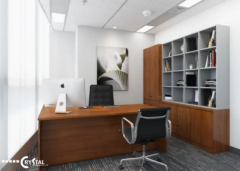 Mẫu phòng giám đốc thiết kế theo phong cách tân cổ điển