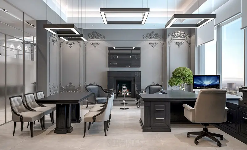 Phân khúc của phong cách nội thất tân cổ điển thường bắt đầu từ tầm trung-cao cấp đến cao cấp - Nguồn ảnh: sermindes.com