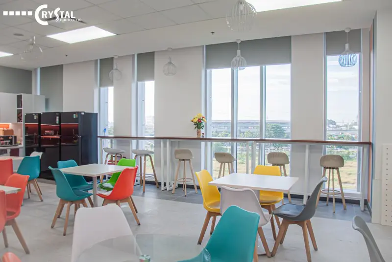 Canteen văn phòng quy mô nhỏ phù hợp với doanh nghiệp start-up.