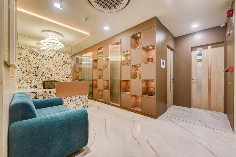 modern contemporary interior design with warm ambient LED layers