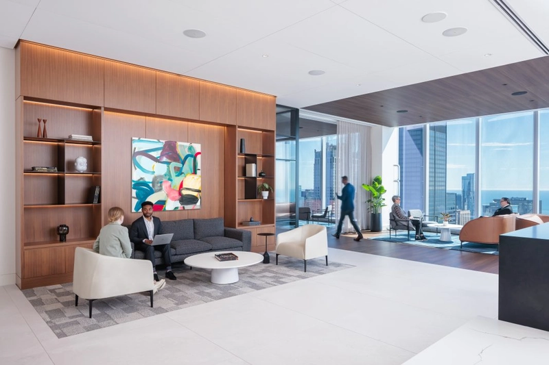 modern law office interior design with flexible collaborative zones