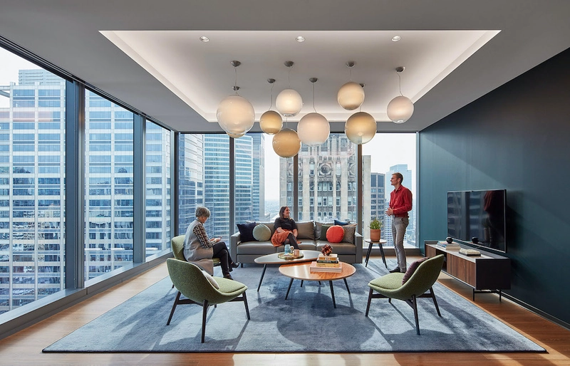 law office interior design ideas for hybrid work environment