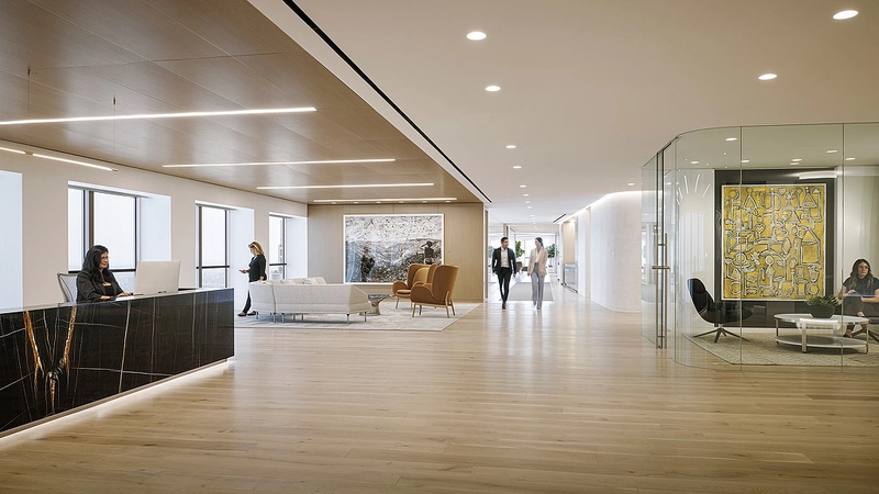 small law office interior design ideas with flexible workspace