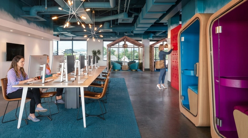 modern office interior design ideas for creative quiet corners