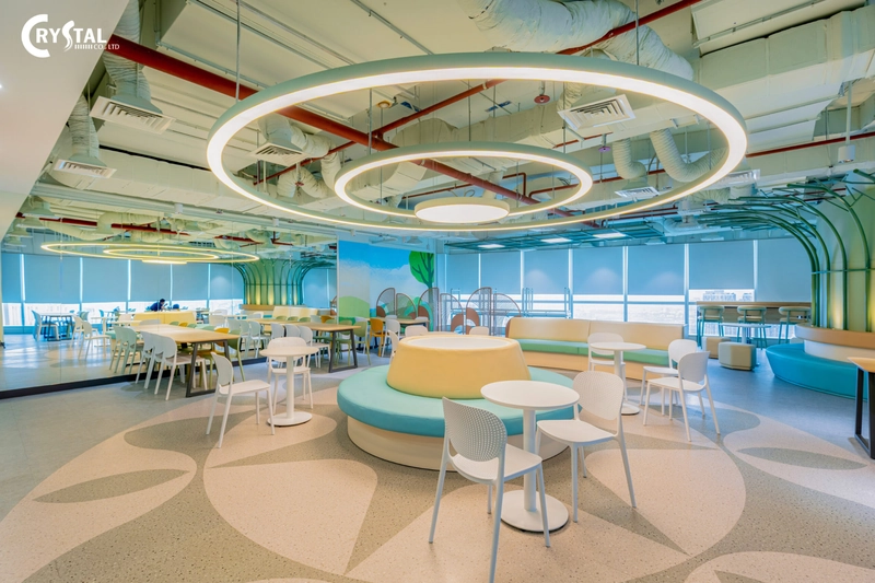 Crystal Design TPL modern office interior design showcase