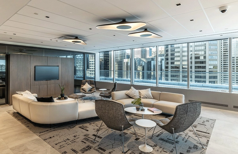 Khu vực tiếp khách trong phòng của Trưởng văn phòng (Nguồn: Internet)