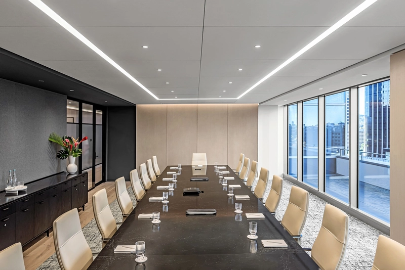 Một phòng họp trong văn phòng công chứng hiện đại (Nguồn: Internet)