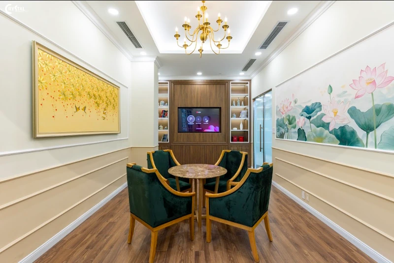 VIP reception area (Source: Deco Crystal) 