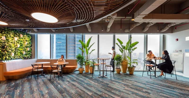 The co-working space in Indochine style (Source: Internet) 
