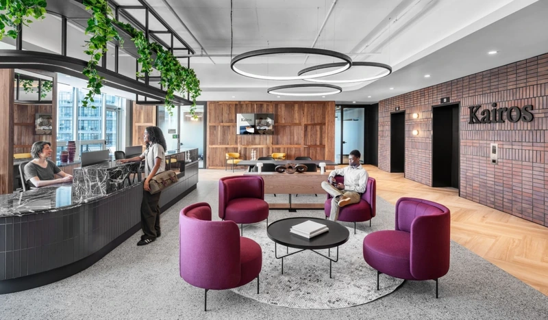 Soft industrial design elevated with biophilic accents, textured brick, and sculptural lighting - balancing raw materials with hospitality-driven warmth (Source: Internet) 